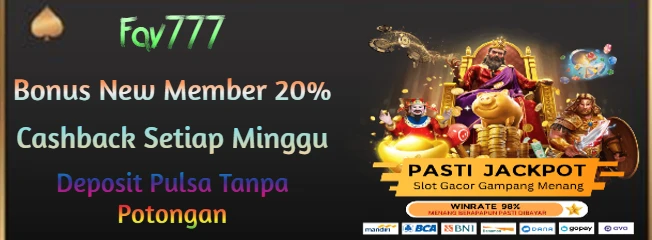 FAV777: Situs Judi Slot Online Gacor Hari Ini Paling Terpercaya & Resmi Indonesia